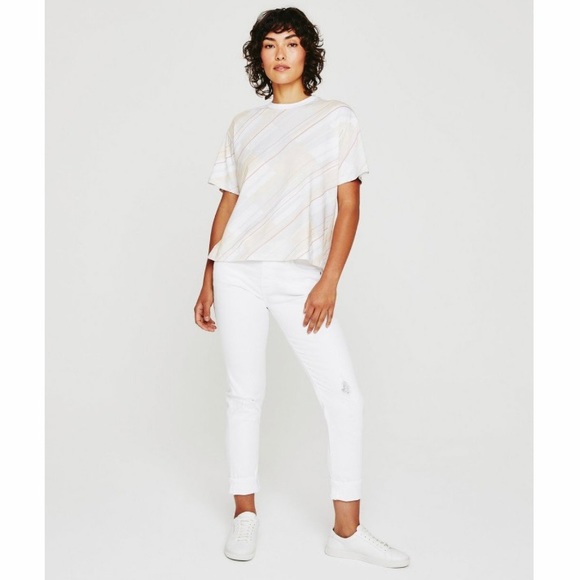 Ag-Ed Denim Ex-Boyfriend Slouchy Slim Jeans - Picture 1 of 13